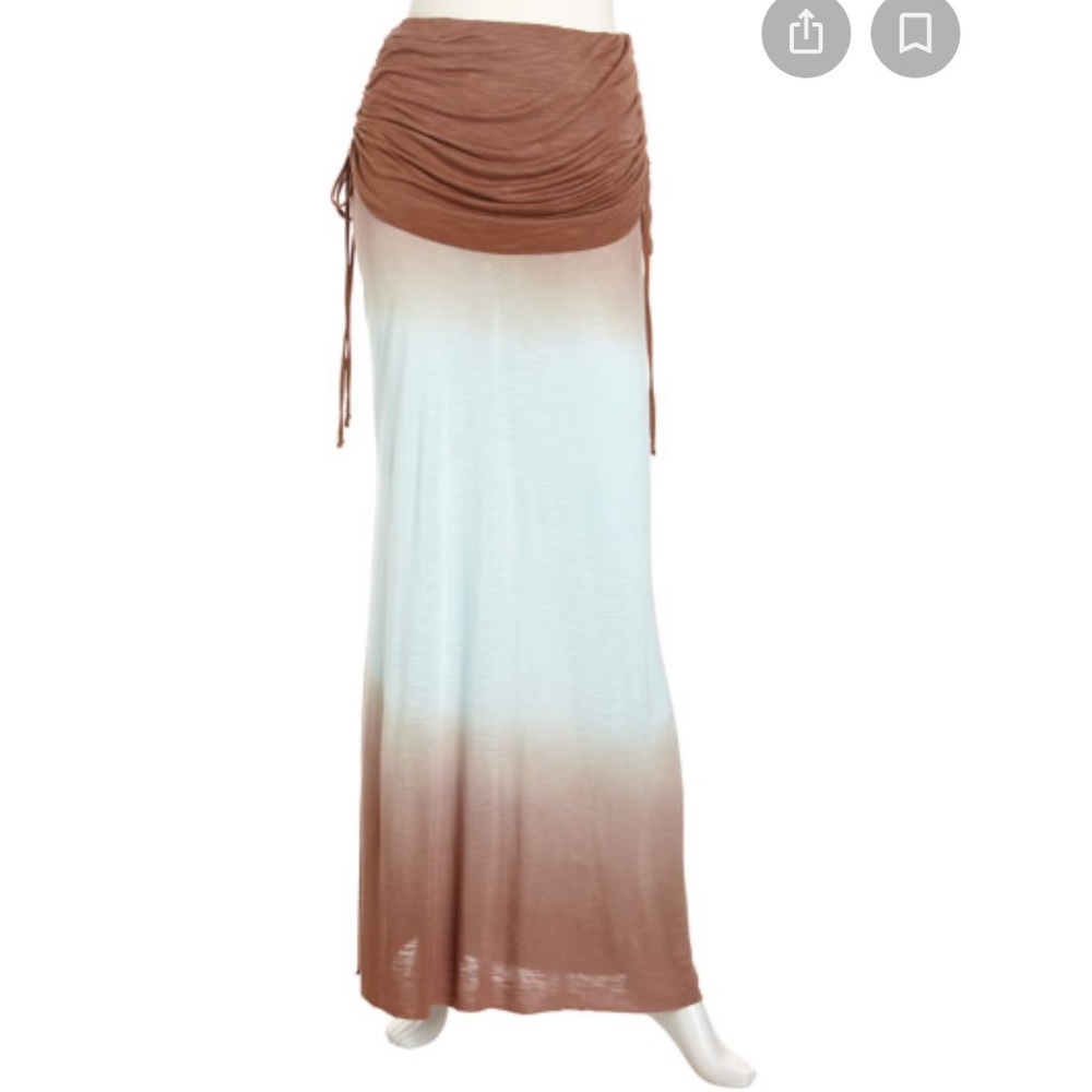 Young Fabulous & Broke SIERRA ombré maxi skirt XS
